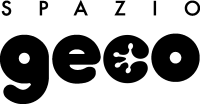 logo spazio geco nero